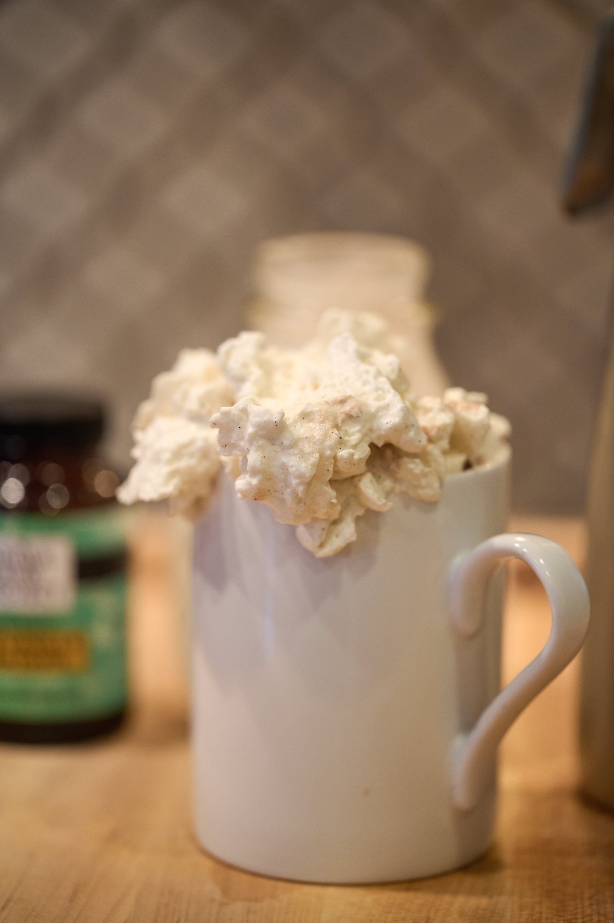 Homemade Hot Chocolate with Real Vanilla Whipped Cream