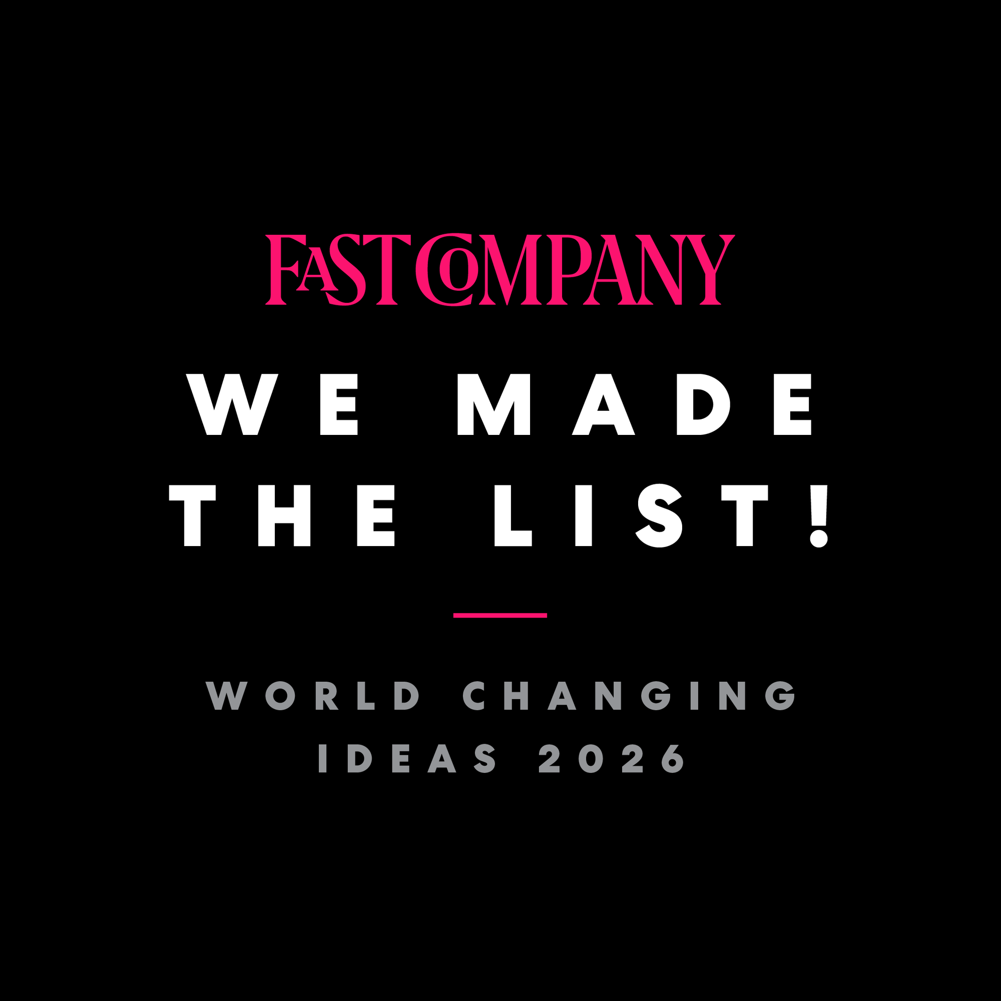 Vanilla Bean Project Named Winner in Fast Company’s 2026 World Changing Ideas Awards