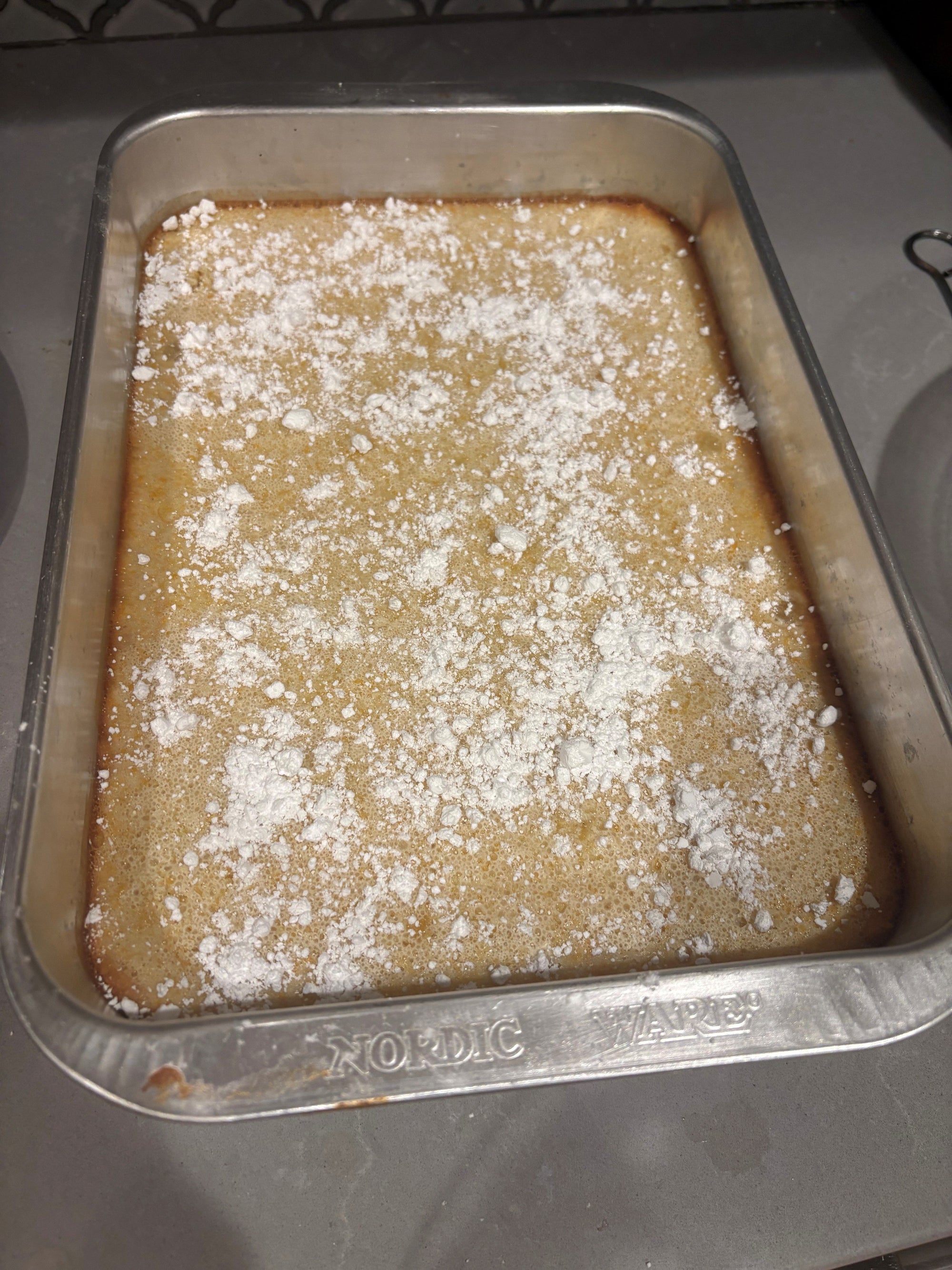 When you get a box of lemons in the mail-You make lemon bars
