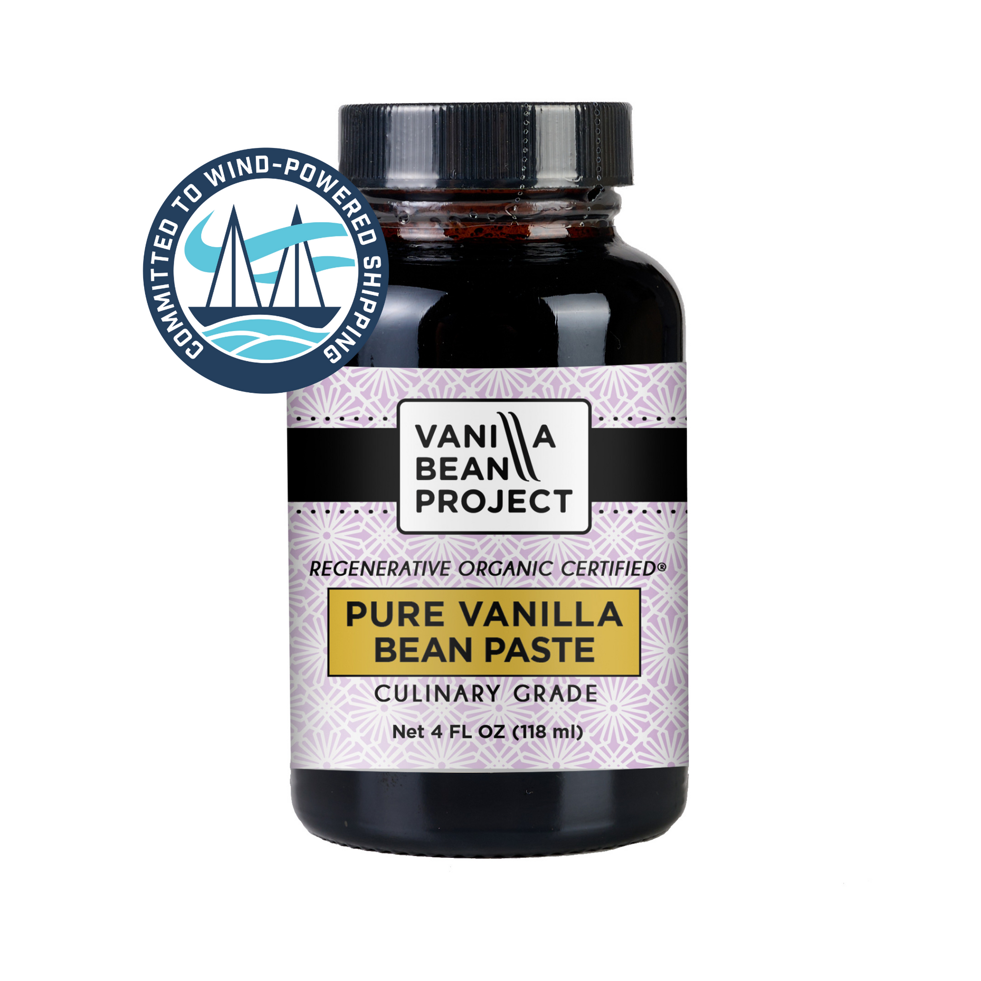 Low-Emission Regenerative Organic Certified Pure Vanilla Bean Paste