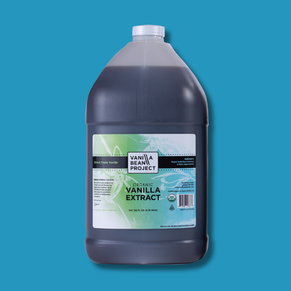 Organic Pure Vanilla Extract Gallon